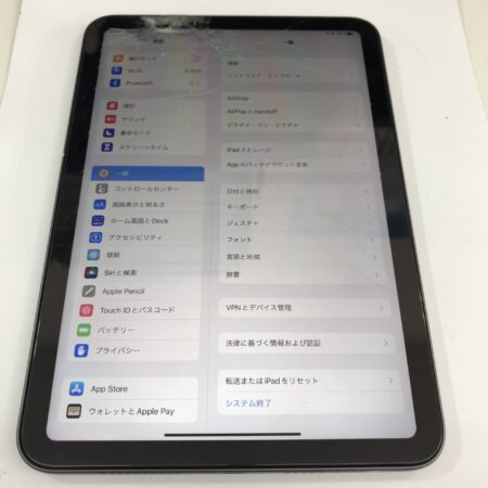 iPadmini6 画面修理前