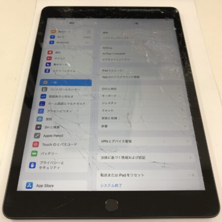 iPad9 画面修理前